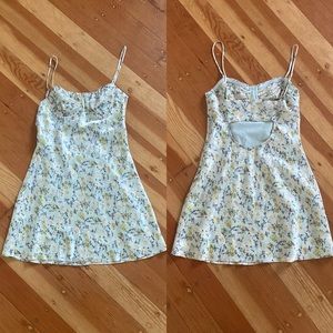 Cotton Candy LA‎ Floral Spaghetti Strap Slip Dress Small